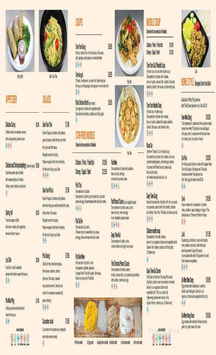 Chelsea Thai - New York, NY menu_pic