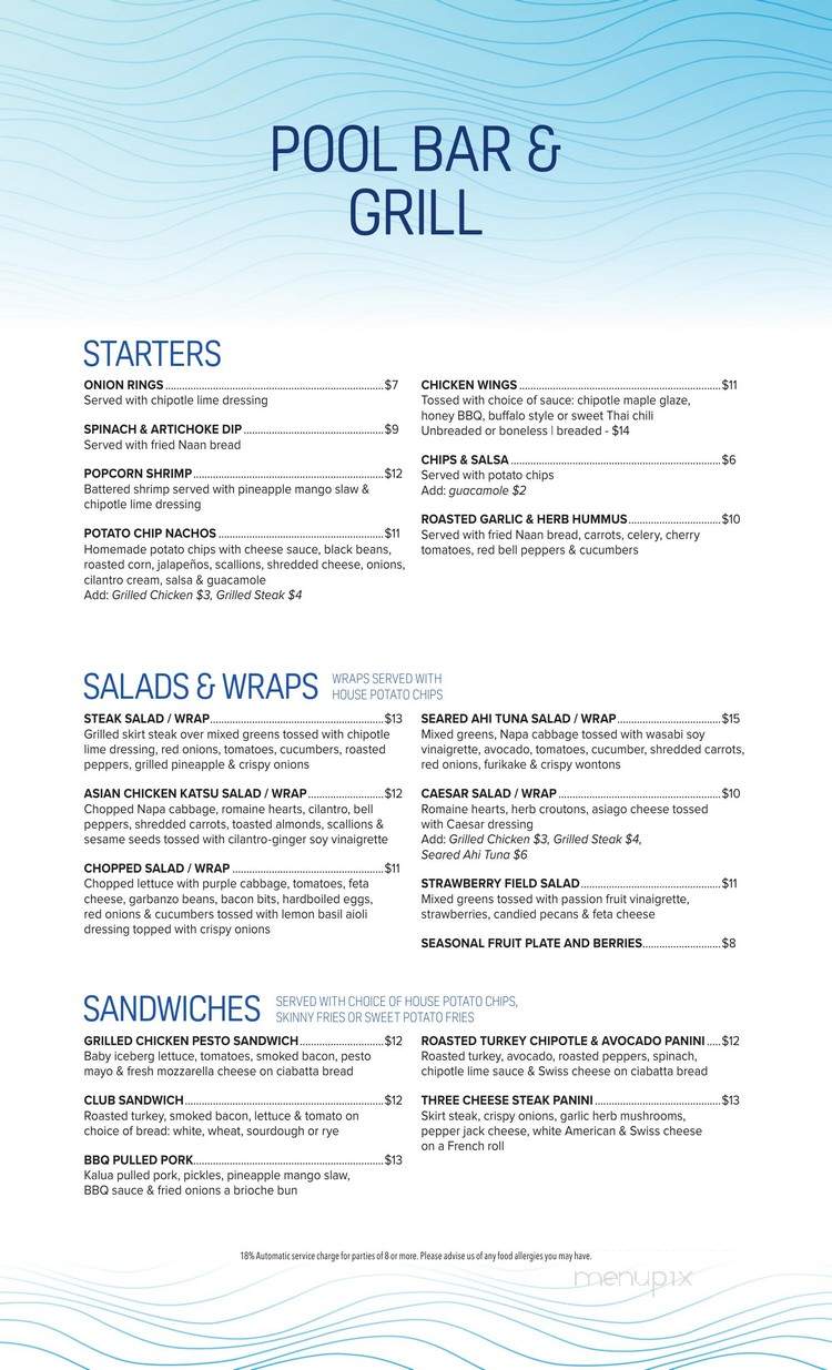 Coveside Grill - Temecula, CA menu_pic