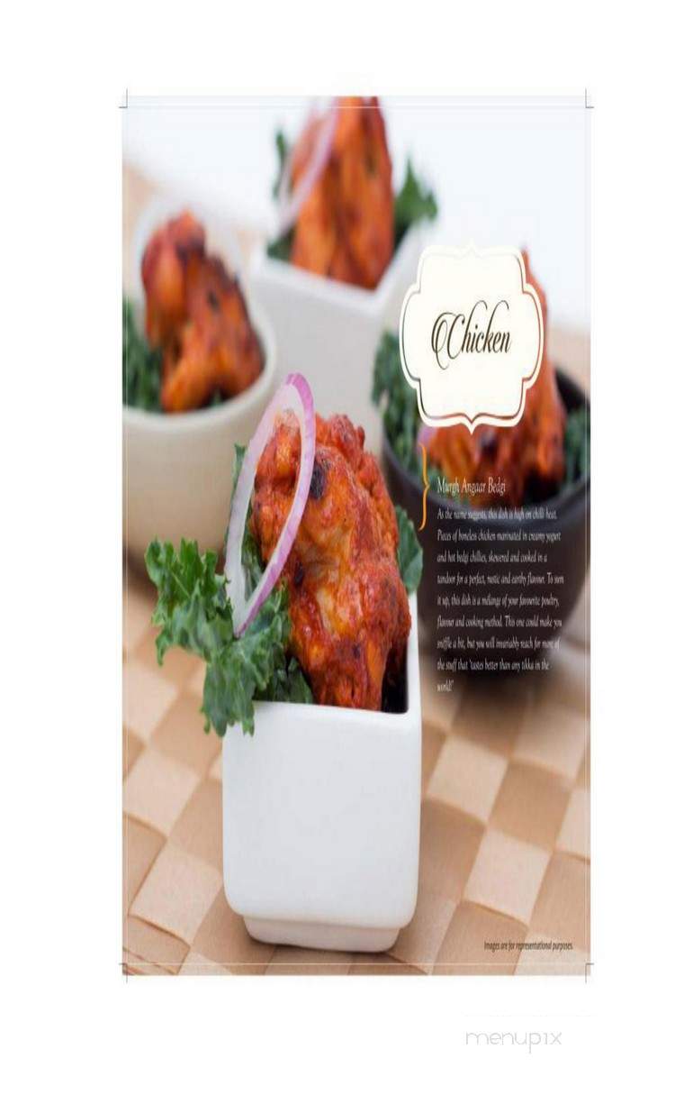 The Yellow Chilli by Sanjeev Kapoor - Santa Clara, CA menu_pic