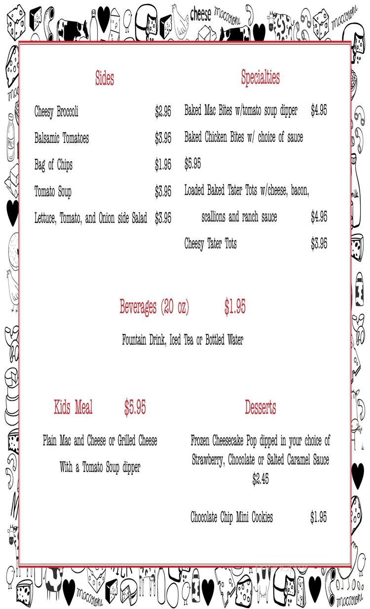 I Heart Mac & Cheese - Pembroke Pines, FL menu_pic