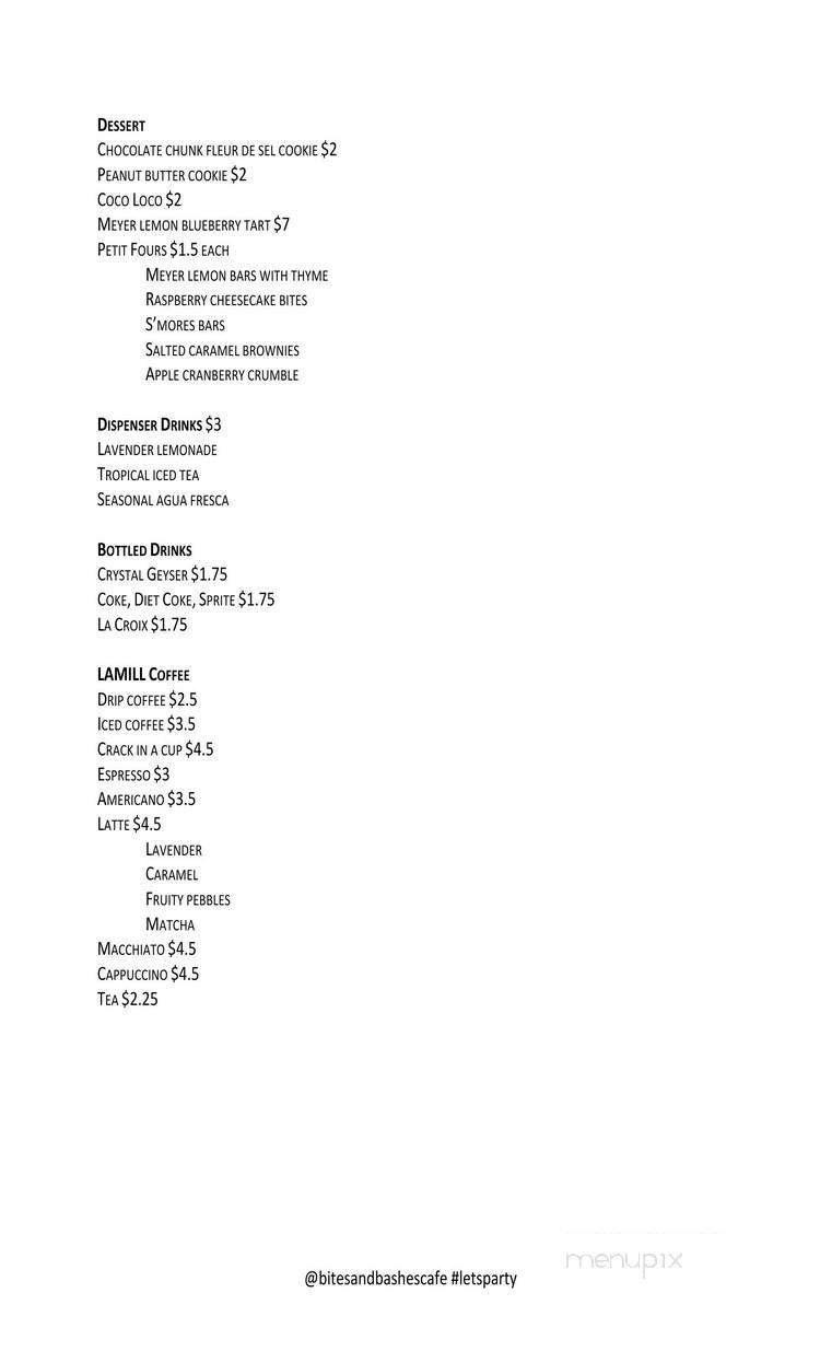 Bites & Bashes Cafe - Lomita, CA menu_pic