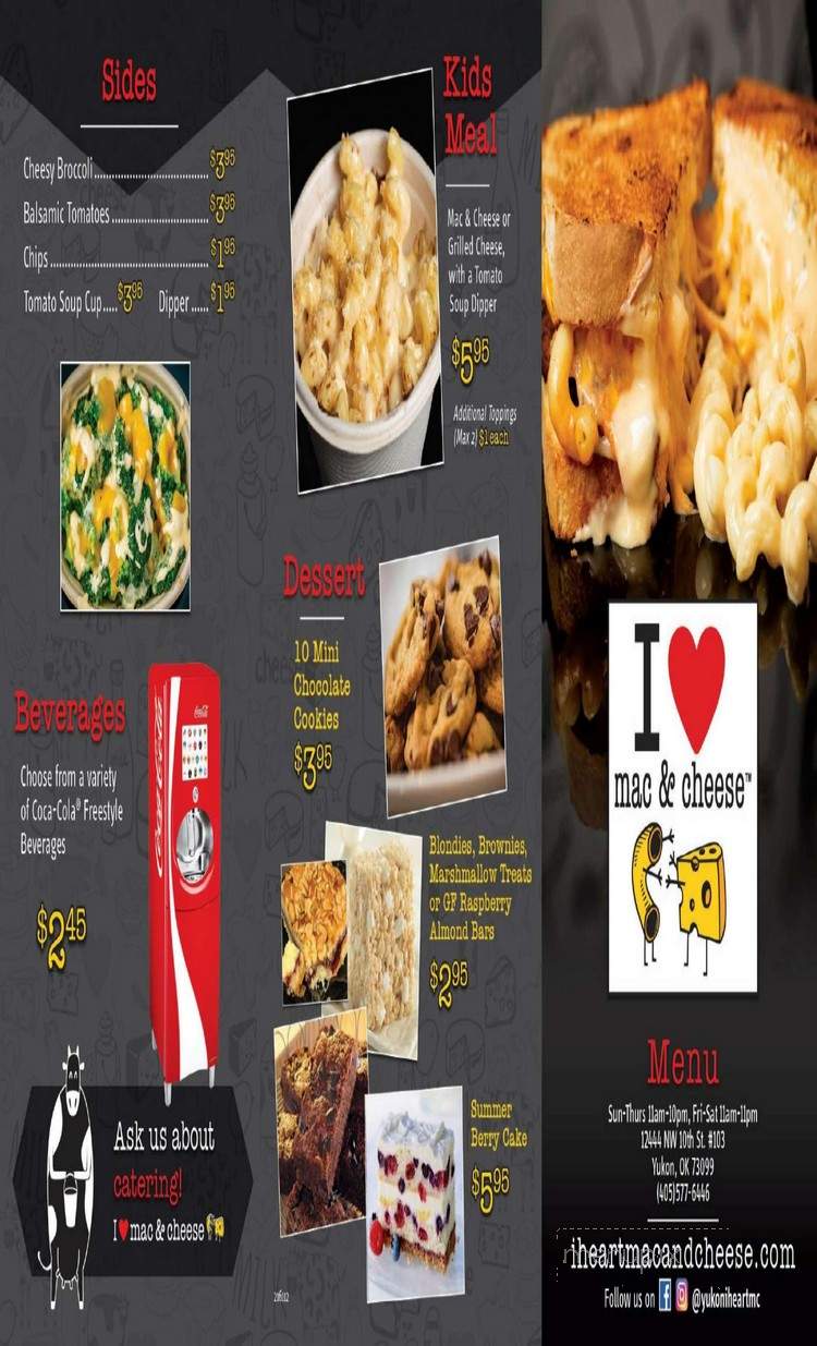 I Heart Mac & Cheese - Yukon, OK menu_pic