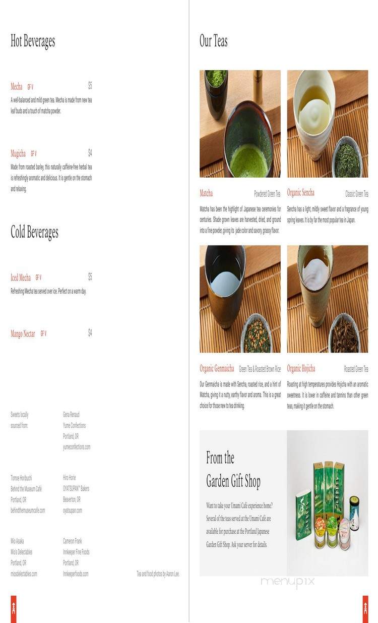The Umami Cafe - Portland, OR menu_pic