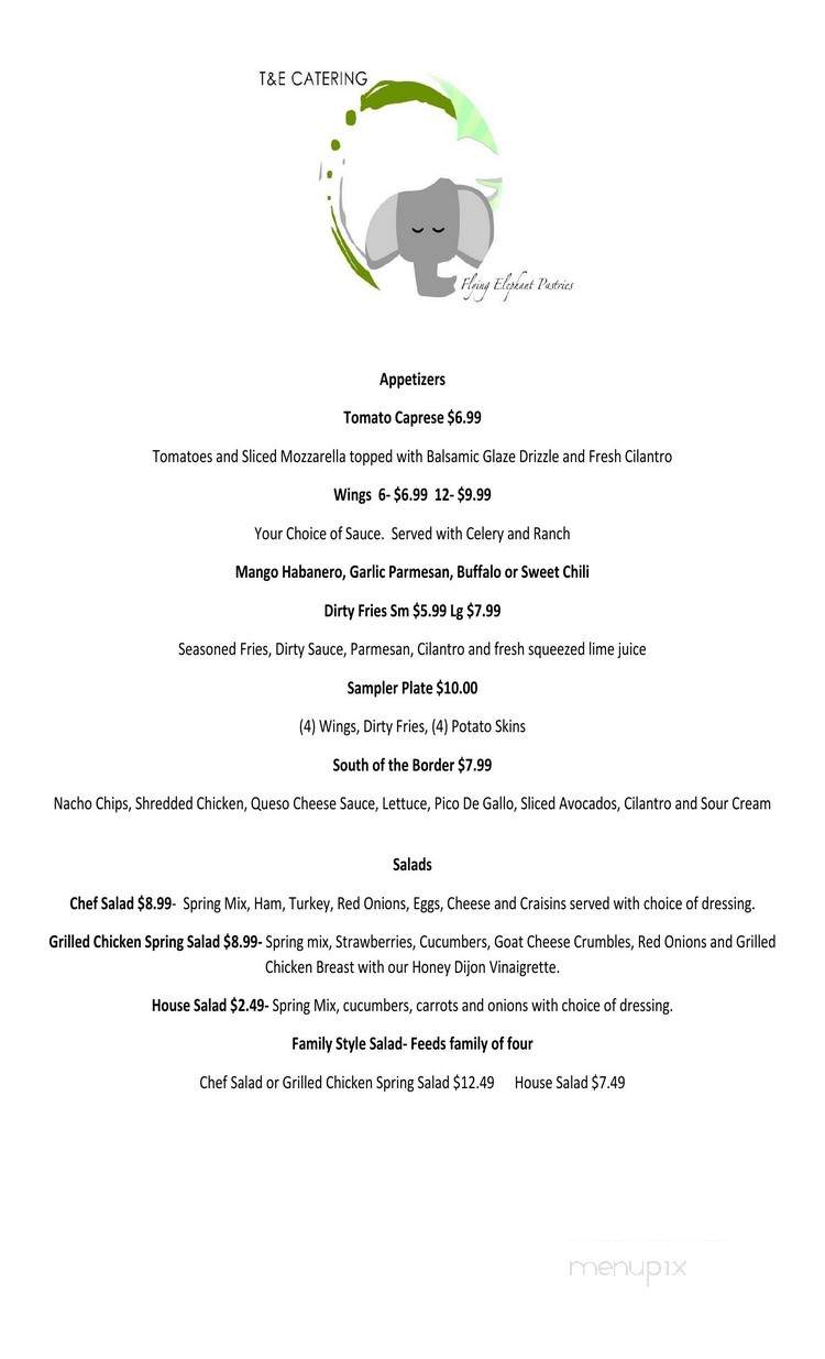 T&E Catering - Forest, VA menu_pic