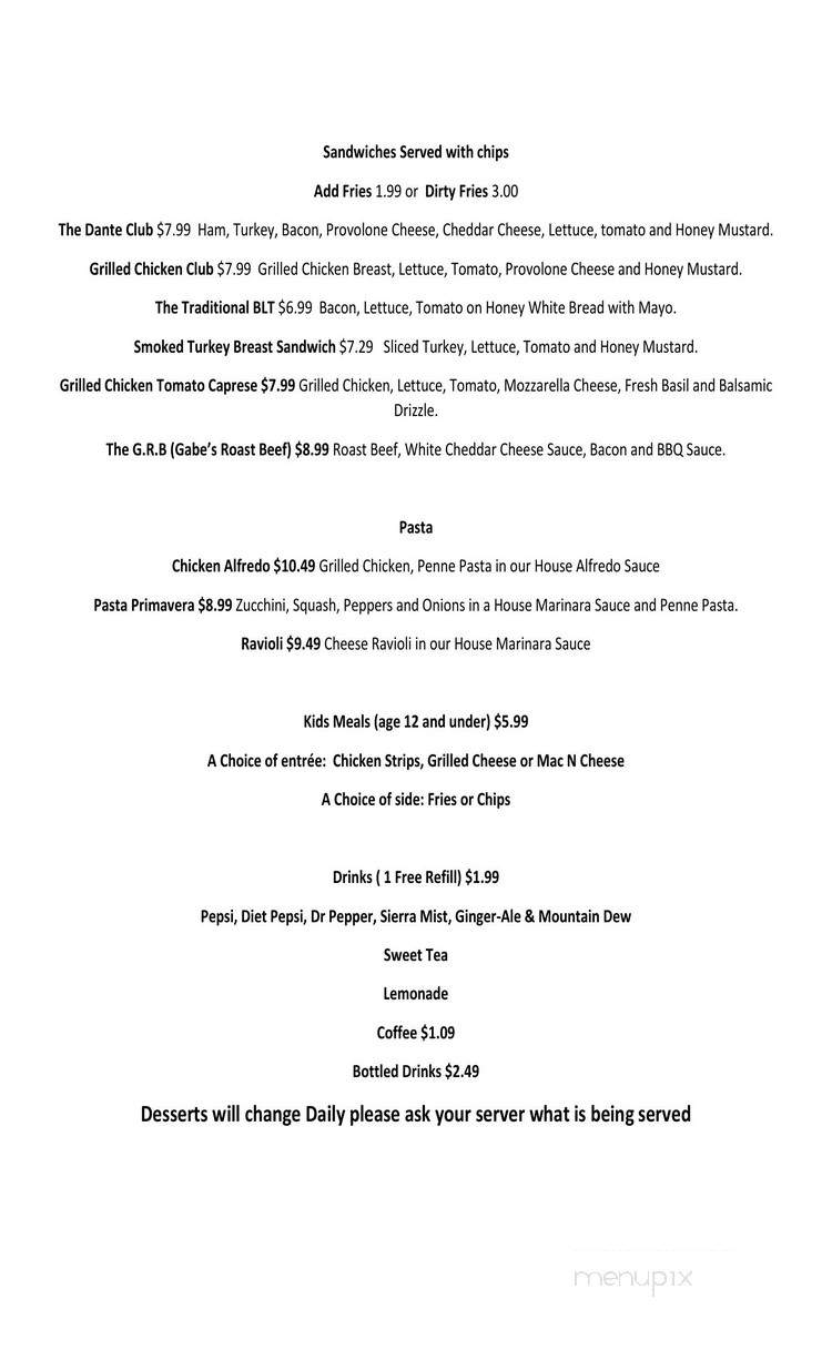 T&E Catering - Forest, VA menu_pic