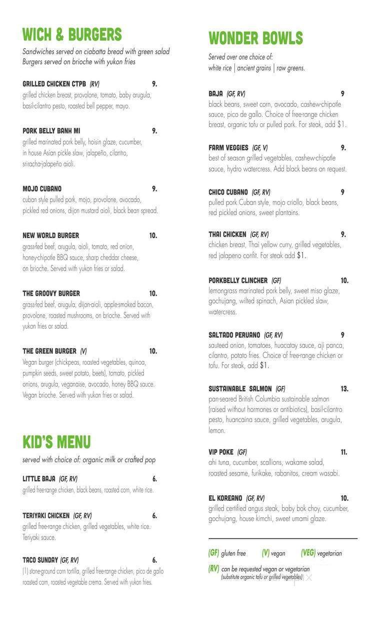 Chinollo - Carson, CA menu_pic