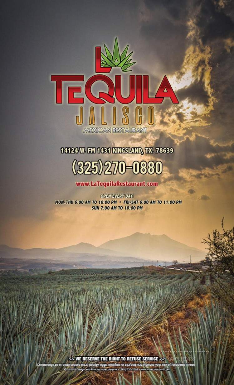 /31661841/La-Tequila-Jalisco-Kingsland-TX - Kingsland, TX