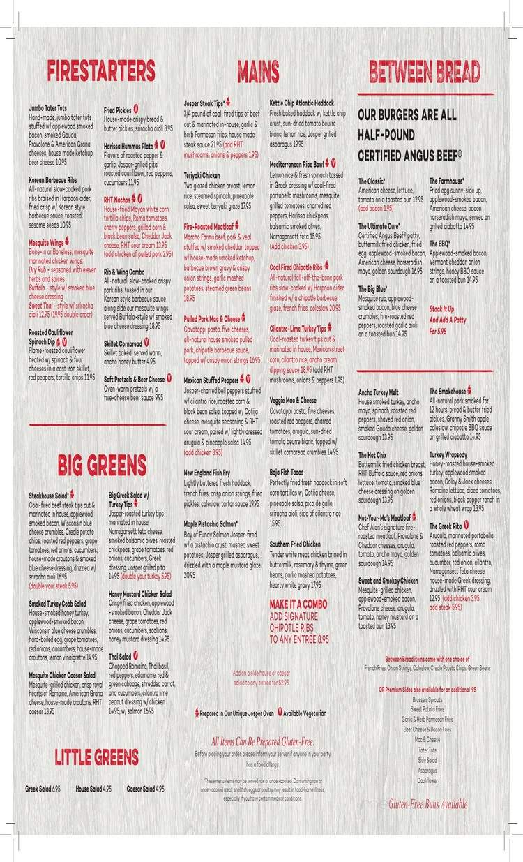 Red Heat Tavern - South Windsor, CT menu_pic