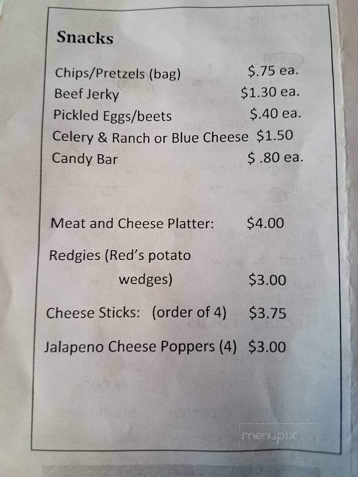 Red's Bar-B-Que - Portage, PA menu_pic