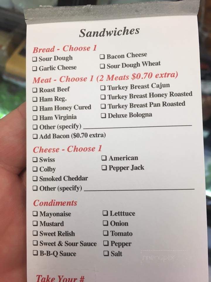 Dutch Oven Bakery - Falkville, AL menu_pic