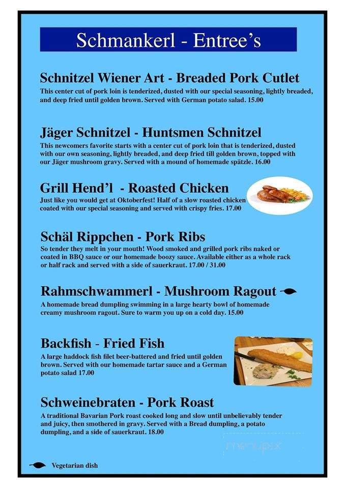 Prost - Aberdeen, WV menu_pic