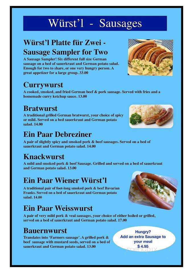 Prost - Aberdeen, WV menu_pic