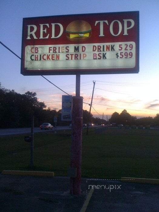 Red Top Texas Style Burgers - Friendswood, TX menu_pic