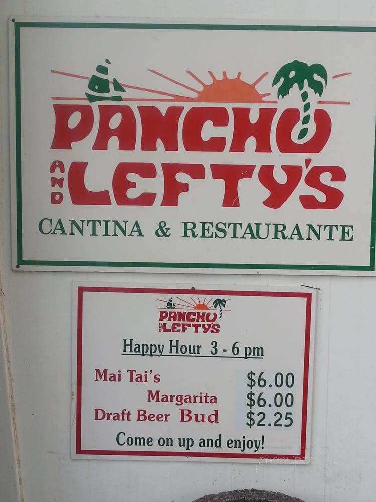 Pancho & Lefty's Cantina - Kailua Kona, HI menu_pic