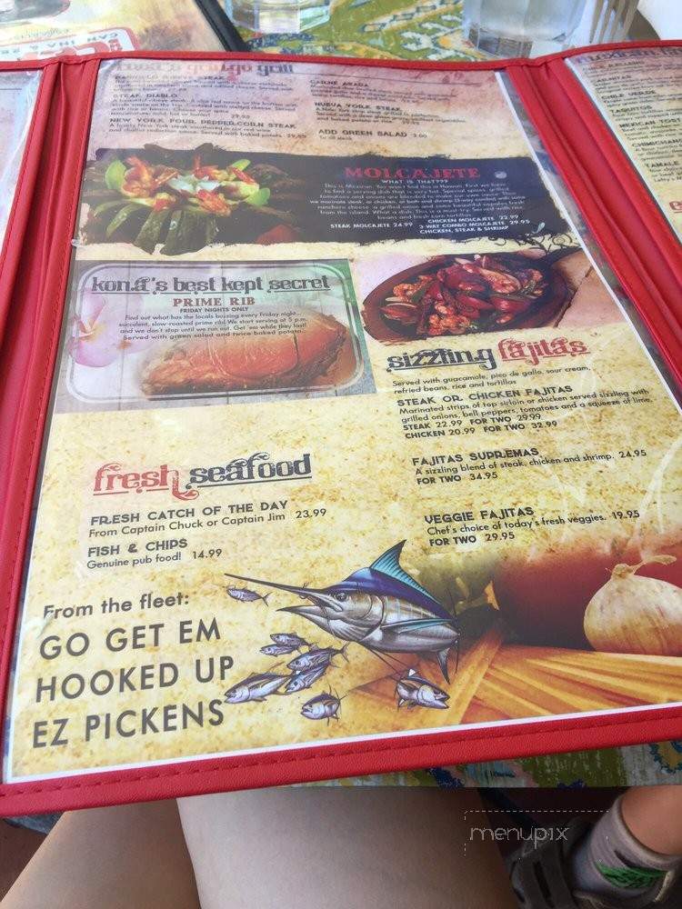 Pancho & Lefty's Cantina - Kailua Kona, HI menu_pic