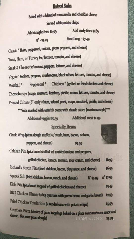 Classic Pizza & Subs - Fort Meade, FL menu_pic
