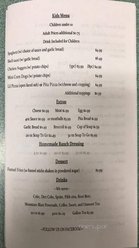 Classic Pizza & Subs - Fort Meade, FL menu_pic