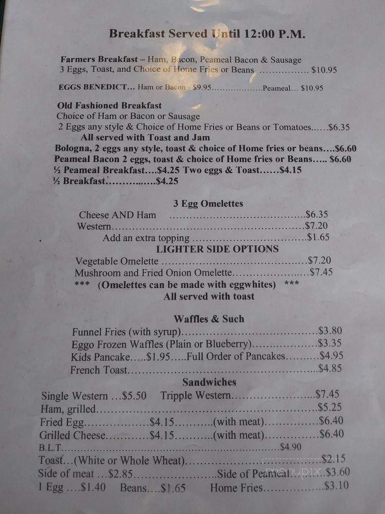 Barnacle Bill's - Cambridge, ON menu_pic