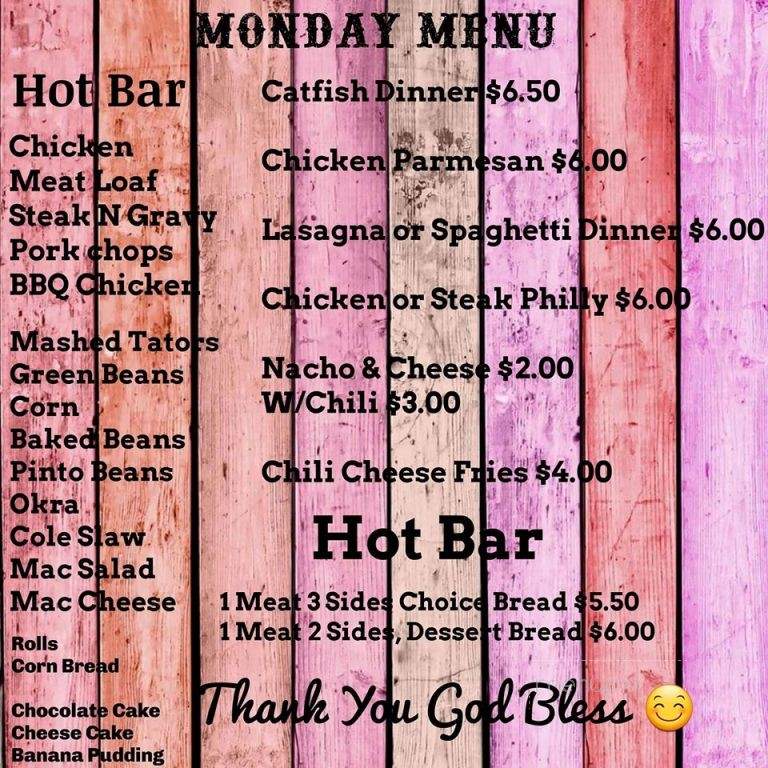 Oasis Pizza Station - Barbourville, KY menu_pic