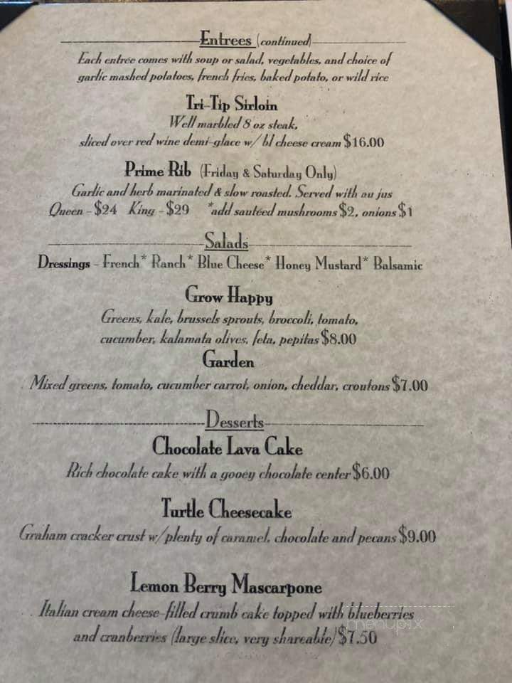 Rock Tavern & Eatery - Grey Eagle, MN menu_pic