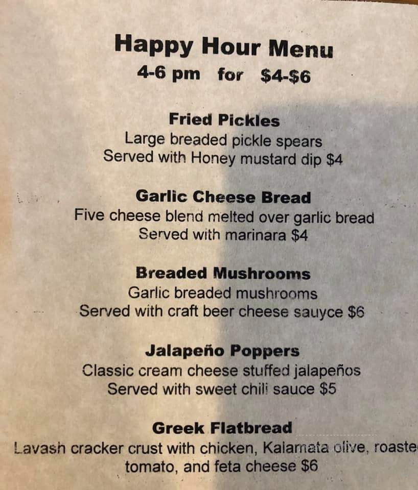 Rock Tavern & Eatery - Grey Eagle, MN menu_pic