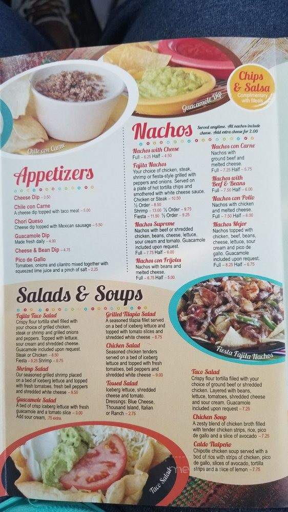 Los Portales Mexican - Hayti, MO menu_pic