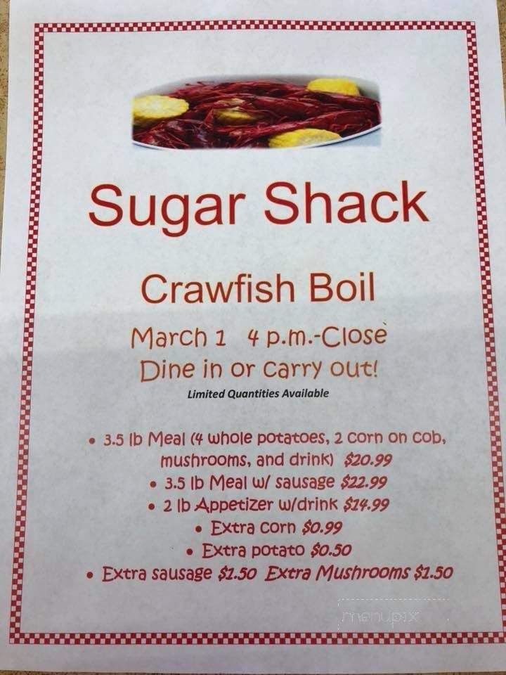 /2504013/Sugar-Shack-Drive-In-Menu-Campbell-MO - Campbell, MO