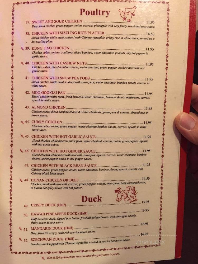 China Palace Restaurant - Los Alamos, NM menu_pic