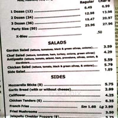 Nino's NY Pizzeria - Weedsport, NY menu_pic