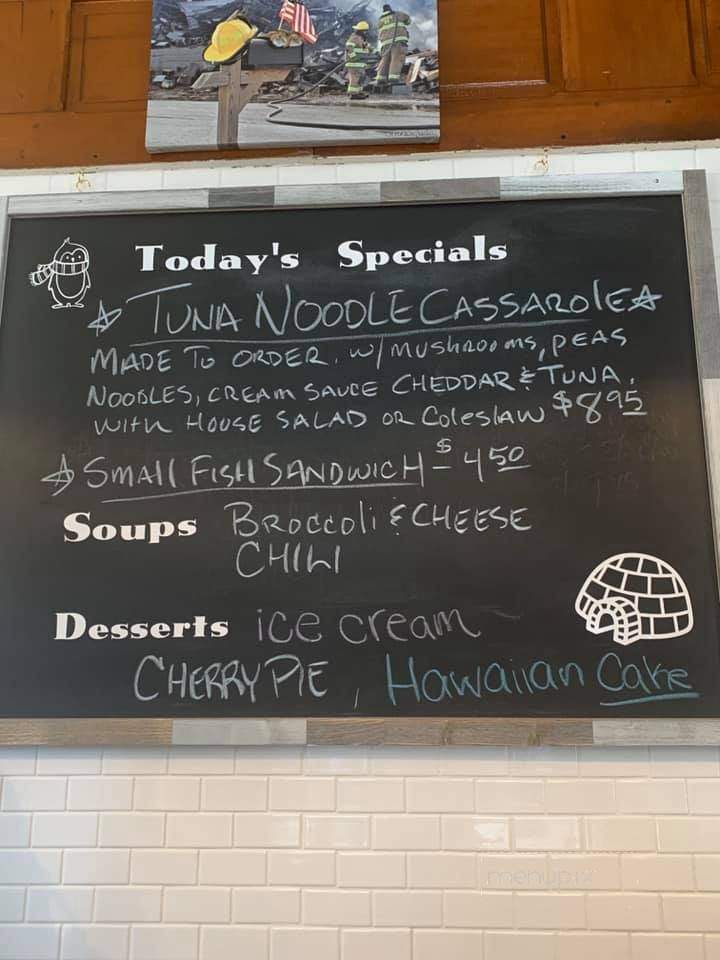 Ice Plant - Greensboro, PA menu_pic
