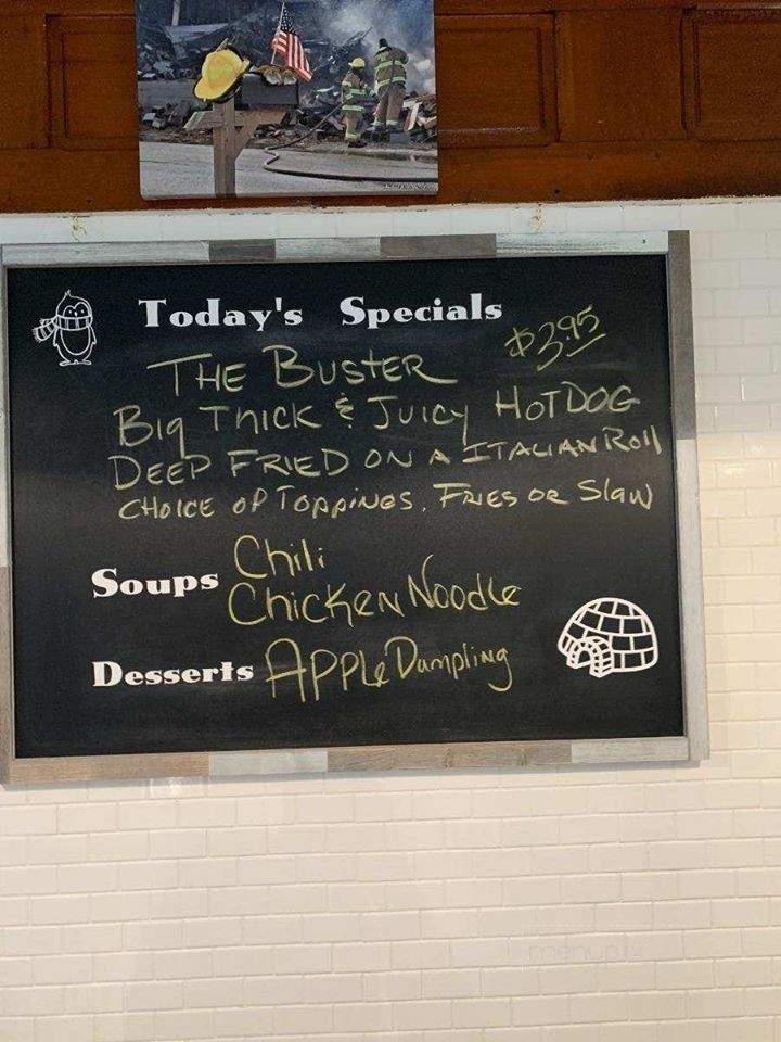 Ice Plant - Greensboro, PA menu_pic