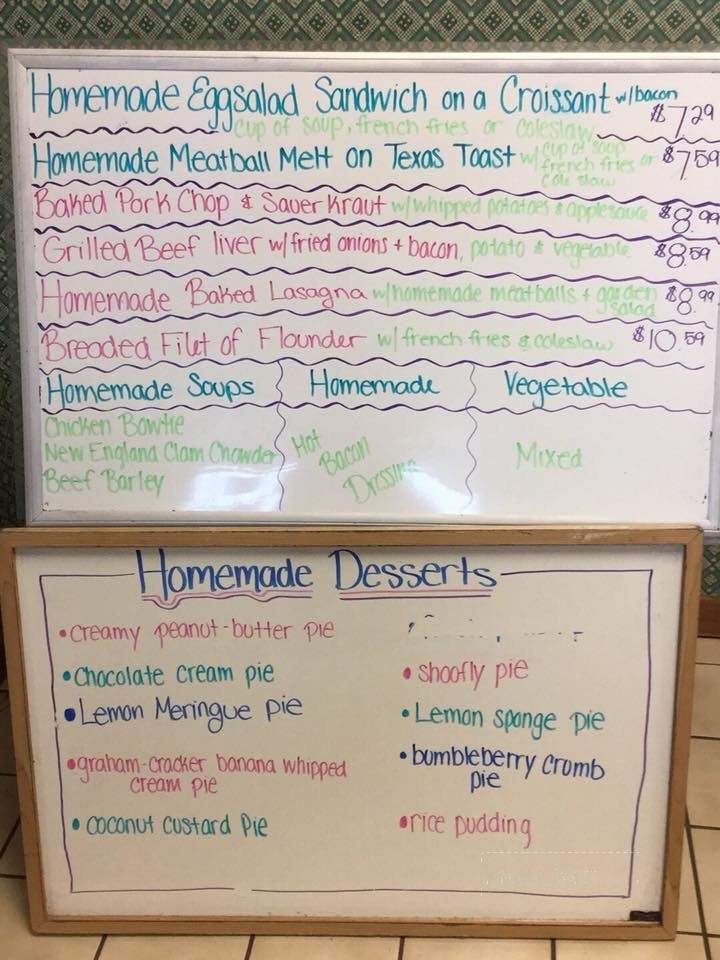 Tom's Kitchen - Conyngham, PA menu_pic
