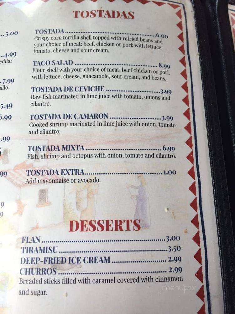 Mi Tierrita Hardeeville - Hardeeville, SC menu_pic