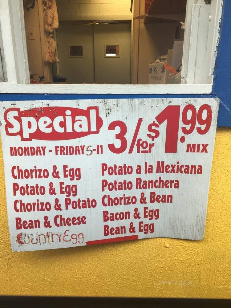 Juanito's Mexican Restaurant - San Antonio, TX menu_pic