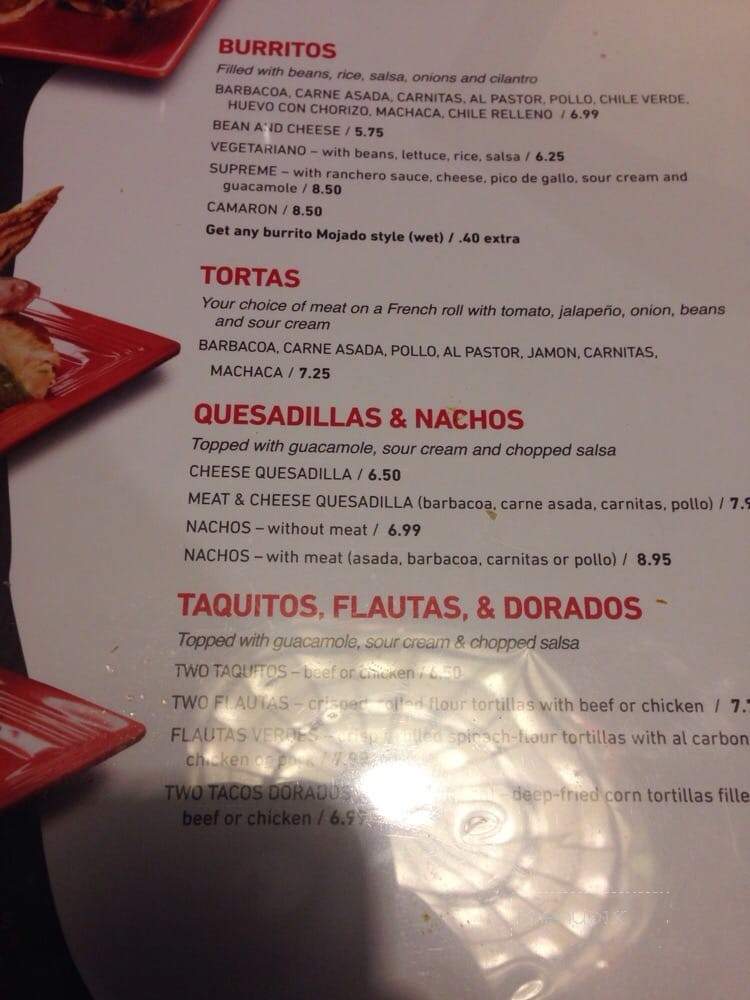 Dos Arbolitos Restaurant - North Hills, CA menu_pic