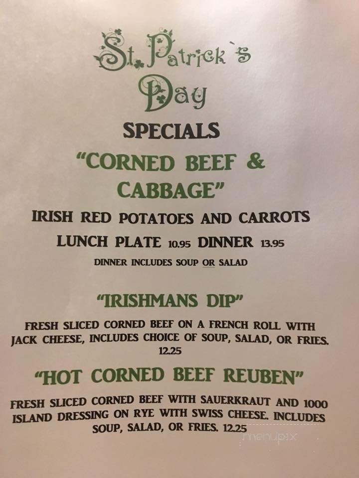 Buttercup Pantry Restaurant - Placerville, CA menu_pic