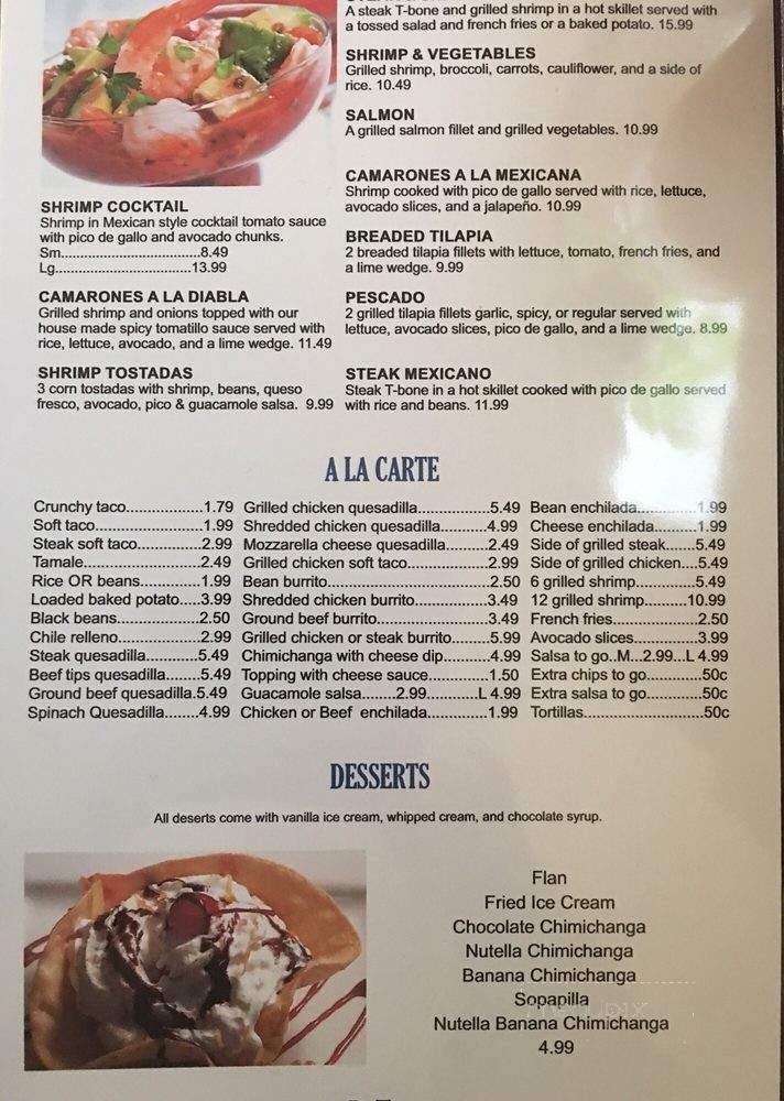 Patio - Helena-West Helena, AR menu_pic