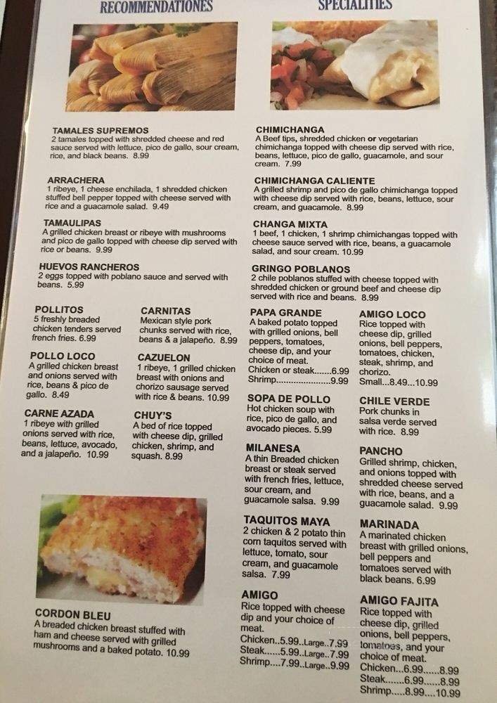 Patio - Helena-West Helena, AR menu_pic