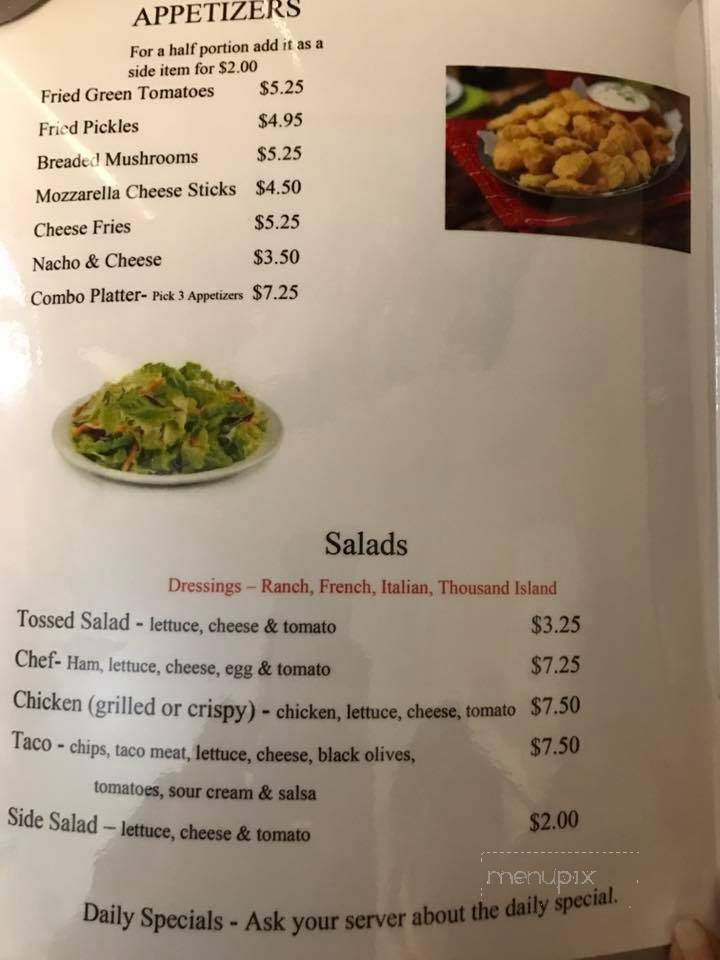 Jacks Place - Jasonville, IN menu_pic
