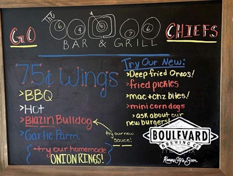 The 64076 - Odessa, MO menu_pic