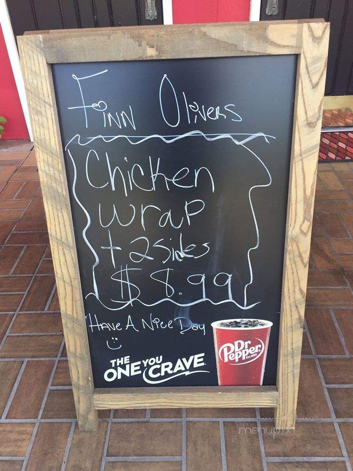 Finn Oliver's Family Restaurant - Lumberton, NC menu_pic