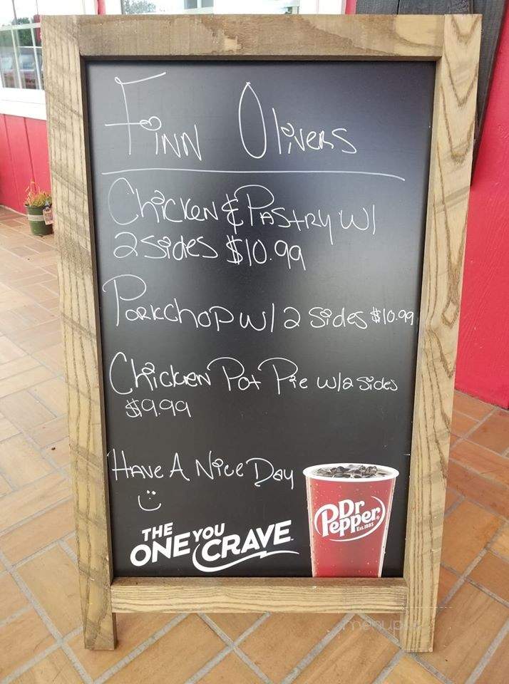 Finn Oliver's Family Restaurant - Lumberton, NC menu_pic