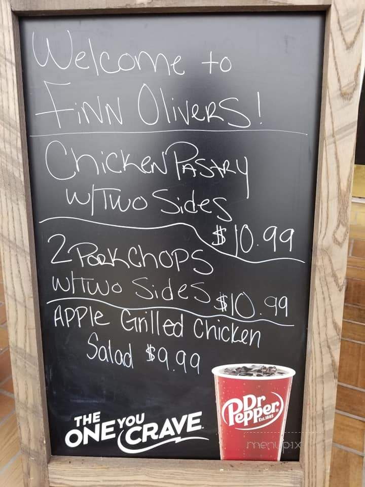 Finn Oliver's Family Restaurant - Lumberton, NC menu_pic