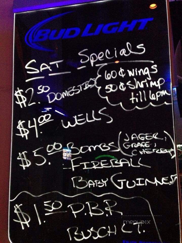 Good Times Bar and Grill - Monroe, NC menu_pic