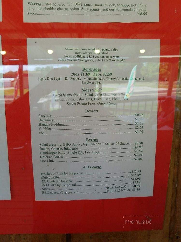 Jay Henry's - McAlester, OK menu_pic