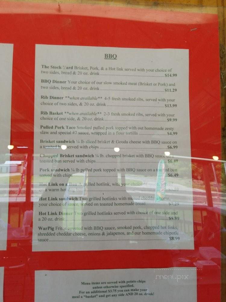 Jay Henry's - McAlester, OK menu_pic