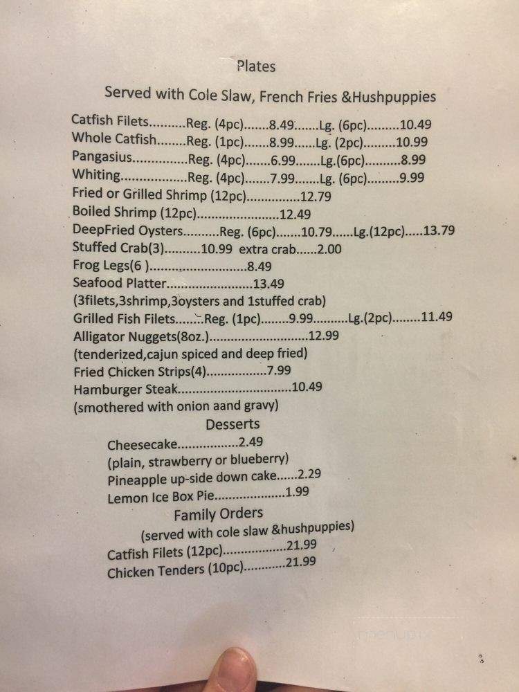 Loaves and Fishes - Philadelphia, MS menu_pic