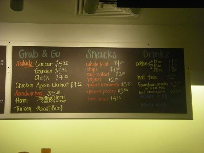 2nd Street Express at Grand Sierra Resort - Reno, NV menu_pic