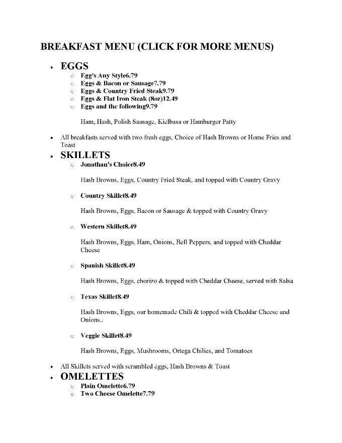 Vista Way Cafe - Vista, CA menu_pic