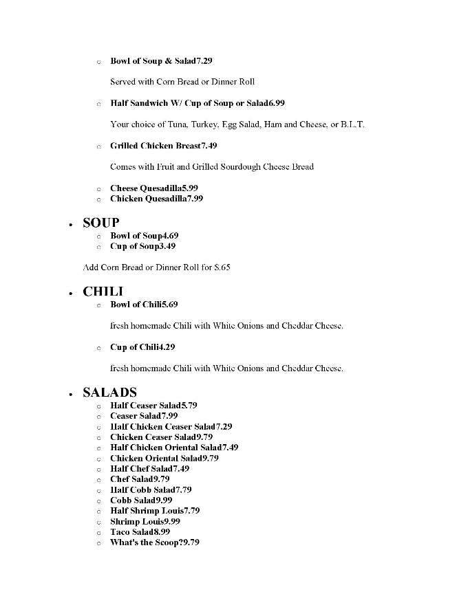 Vista Way Cafe - Vista, CA menu_pic